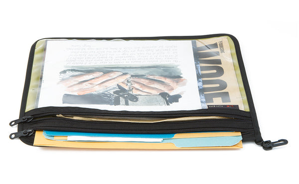 Filled Large Double Organizer Pouch
